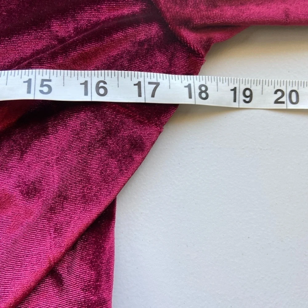 Baltic Born Meghan True Wrap Dress Velvet Maxi Sz L NWT Formal Event Wedding - Picture 8 of 9